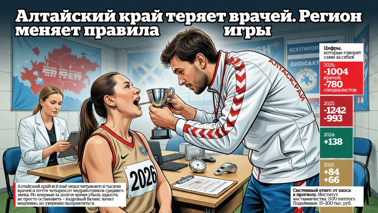Алтайский край теряет врачей. Регион меняет правила игры