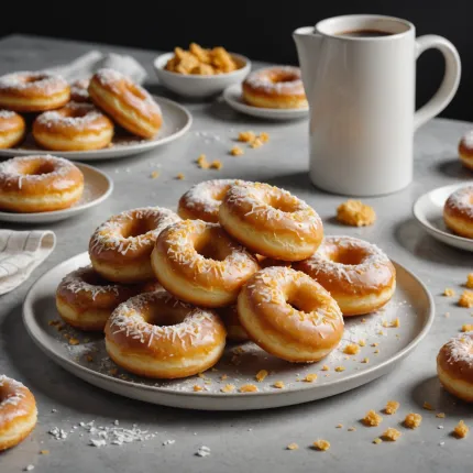 Пончики без дрожжей: вкусное решение для тех, кто ценит время и здоровье